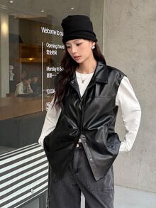 K-Vae Rompi Kulit Hitam Wanita - Hitam - View 3