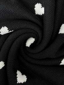Elenzga Women's Elegant Knitted 2 Pieces Set, Khaki Old Money Style Casual Sweater Set - Black - View 4