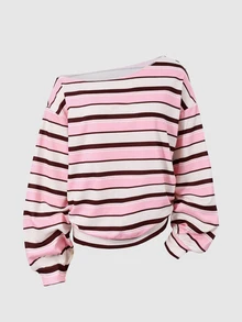Sparklyn 2PCS Teen Girls Sweatshirts - Pink - View 5
