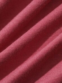 DAZY Women's Solid Color Slim Fit Comfortable Versatile Camisole Nightgown - Rose Red - View 8