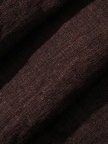 Dazy Plus Fun Commute Office Casual Solid Color Loose Fit Spring/Autumn New 2 Pieces Set - Brown - View 8