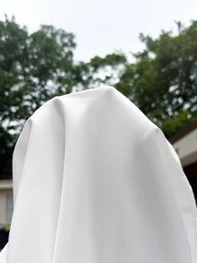 GalTyme 女款大尺碼前開扣長袖襯衫 - 白色 - 查看 6