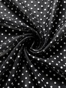 Firerie 2PCS Plus Size Co-Ords - Black and White - View 8