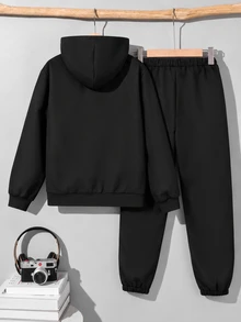 Vacaura Conjunto Esportivo de 2 Peças para Adolescente, Jaqueta Casual ...