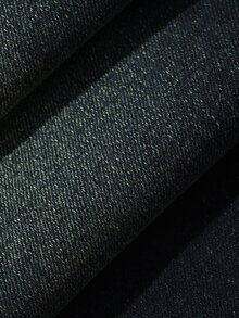 DAZY 女款鈕扣開襟口袋喇叭腿牛仔褲 - 深色水洗藍 - 查看 11