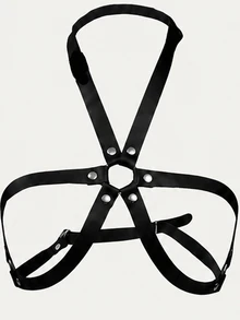 SpicyHot Circular Ring Connected Fashion Sexy Bustier Strap - Multicolor - View 4