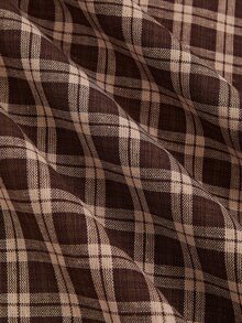 Sweetra Plus Size Women's Plaid Pleated Casual Versatile Skirt - Multicolor - View 5