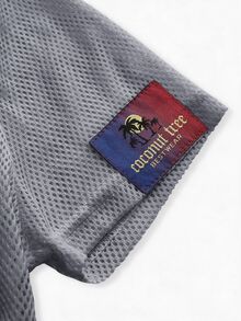 SHEIN Cheerettes 女款休閒百搭日常旅行運動T恤 - 深灰色 - 查看 7