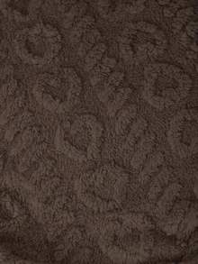 SHEIN Jaket Hitam Lengan Panjang Berkerudung dengan Resleting untuk Remaja Perempuan, Gaya Halloween Musim Gugur - Coklat - View 6
