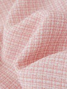 Gaun Tanpa Lengan Motif Bunga 3D Warna Pink Lucu untuk Bayi Perempuan - Berwarna merah muda - View 8