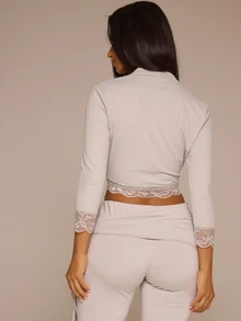 MUSERA ESSENTIALS Atasan Wanita - Light Grey - View 4