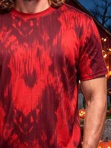 IT Chapter TWO | Manfinity Fenqiro 萬聖節 IT 男款圓領短袖休閒百搭 T-shirt - 彩色 - 查看 3