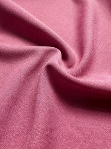 TaskEZ Women's Smoky Pink Long Sleeve Zippered Multi-Pocket Short Cropped Stand Collar Maid Casual Scrub Scrub Uniform Jacket Work Fall - Pink - View 8