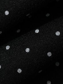DAZY Baby Girls Autumn/Winter Fashion Daily Polka Dot Straight Leg Pants - Black - View 8