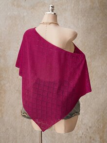 SHEIN ICON 大碼女士上衣 - 中紫紅色 - 查看 2