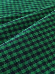 Manfinity Hypemode Men's Plaid Casual Versatile Daily Travel Long Pants - Green - View 3