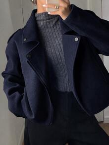 Dazy Plus Autumn/Winter New Loose Casual Wool-Like Thickened Fun ...