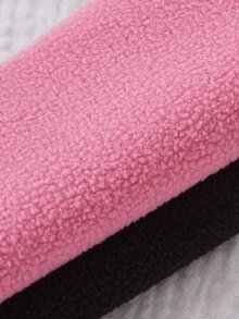 SHEIN 秋冬女童加厚保暖內裡一體式緊身褲，黑色與粉色甜美可愛小貓印花，百搭柔軟舒適，2件組，可作內搭或外穿 - 彩色 - 查看 6