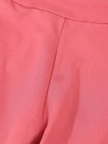 Girls' Teen Soft Comfortable Elastic Flare Casual Long Pants, High Elasticity Skin-Friendly Solid Color Sports Long Pants 2-Piece Set - Multicolor - View 6