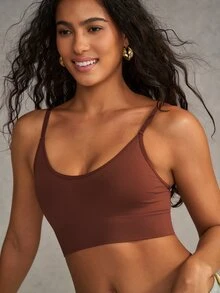 Esseday 7 Pack Women Soft Stretchy Seamless Wire Free Bralette, Lightweight Breathable Everyday Bra With Adj - Black - View 11