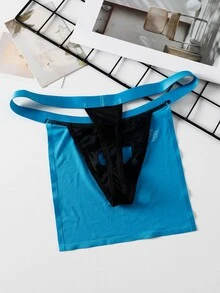 DrisQ DrisQ 1pc Men's Black Mesh Underwear - Blue - View 2