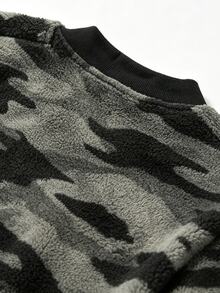 Manfinity Homme Men's Camouflage Casual Versatile Daily Travel Long Sleeve Jacket - Multicolor - View 5