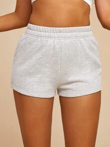 SHEIN SXY 女款純色休閒百搭日常穿著2件套 - 彩色 - 查看 5