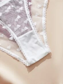 Charlaine Women's Lace Triangle Panties 3-Piece Set - Multicolor - View 3
