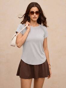 Activina Women Sports Tees & Tanks - Grey - View 5