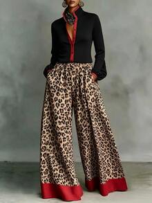 INAWLY Solva Women Pants - Brown - View 4