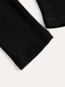 SHEIN EZwear 家庭套裝純色半高領保暖長袖T恤 3件組 - 彩色 - 查看 7
