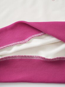 THE POWERPUFF GIRLS X SHEIN بلوزة رياضية كاجوال يومية بأكمام طويلة بنقشة كرتونية للفتيات المراهقات - أبيض - مشاهدة 8