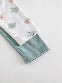Cozy Pixies 2件裝男嬰褲裝 - 彩色 - 查看 3