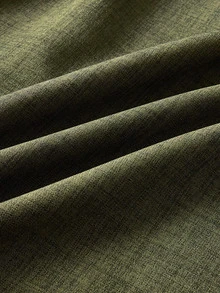 EASEVO Men's Plus Size Solid Color Waist Knot Wide Leg Loose Long Pants - Army Green - View 8