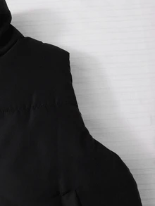 SHEIN 秋冬三件套 豹紋拉鍊背心修身長袖上衣高腰微喇運動褲 運動套裝 棕色黑色 - 黑色 - 查看 8