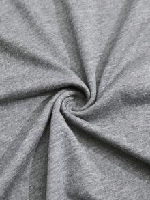 Collagica Collagica Women's Asymmetrical Shoulder Ruched Cinched Waist Design Base Layer Top, Minimalist Sexy Style, Wearable As Inner Layer Or Outerwear - Light Grey - View 5