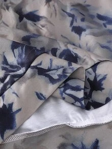 SHEIN Coolqubz 男童數位印花紮染運動衫套裝，秋季圓領長袖上衣與慢跑褲2件套，休閒運動時尚日常穿搭 - 彩色 - 查看 6