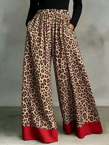 INAWLY Solva Women Pants - Brown - View 1