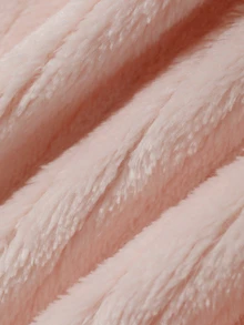 Dazy Plus Autumn/Winter Pink Fleece Jacket, Casual Lace Fit Fashion Sport Sweatshirt, Regular Outerwear Going Out Cocktail - Pink - View 8