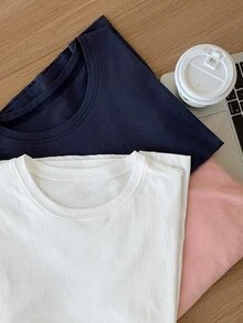 DAZY 3PCS Women Lounge Tops - Multicolor - View 15