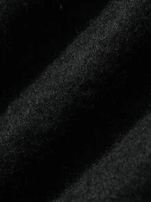 Livesso 女款半拉鍊法式波點長袖運動衫 - 黑色 - 查看 8