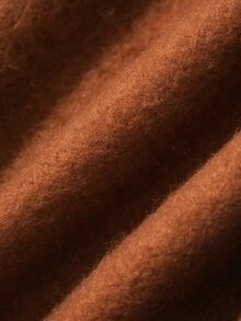 Dazy Kids Spädbarn (flicka) färgblockig långärmad sweatshirt i koreansk stil för vår/höst och vinter - Kaffebrun - Visa 11