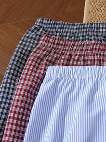EverLounge Men's Printed Casual Allover Pants 3-Color Combination - Multicolor - View 5