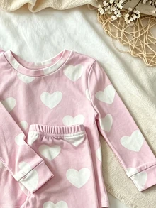 SHEIN 4PCS Baby Girls Pajamas - Multicolor - View 5