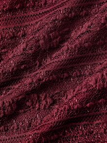 SHEIN MOD Setelan Kasual 2 Potong Atasan Camisole dan Rok Warna Polos untuk Wanita - Burgundy - View 7