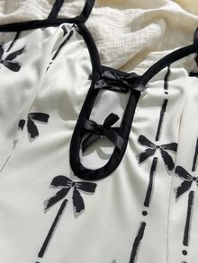 CottageSlumber 3PCS Women Sleep Dresses - Multicolor - View 5