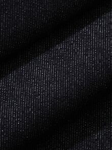 DAZY Women's Wrap Bow Decor Loose Straight Leg Denim Jeans - Dark Wash - View 8