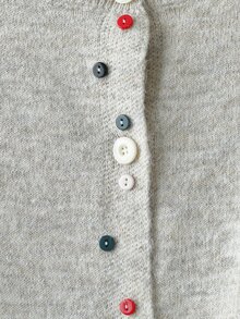 SHEIN LUNE Plus Size Women's Colorblock Casual Versatile Daily Wear Cardigan - Multicolor - View 7
