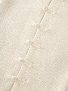 LUMIGAL Women's Solid Color Casual Versatile Daily Outing Long Sleeve Cardigan - White - View 6