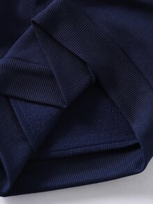 SHEIN 青少年女孩 2 件組蝴蝶結印花露肩休閒衛衣 秋冬穿搭 舒適日常款 - 彩色 - 查看 8